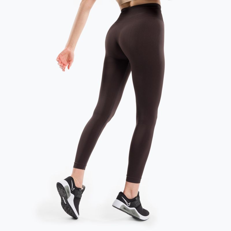 Moteriškos treniruočių tamprės Gym Glamour Flexible Brownie 428 3