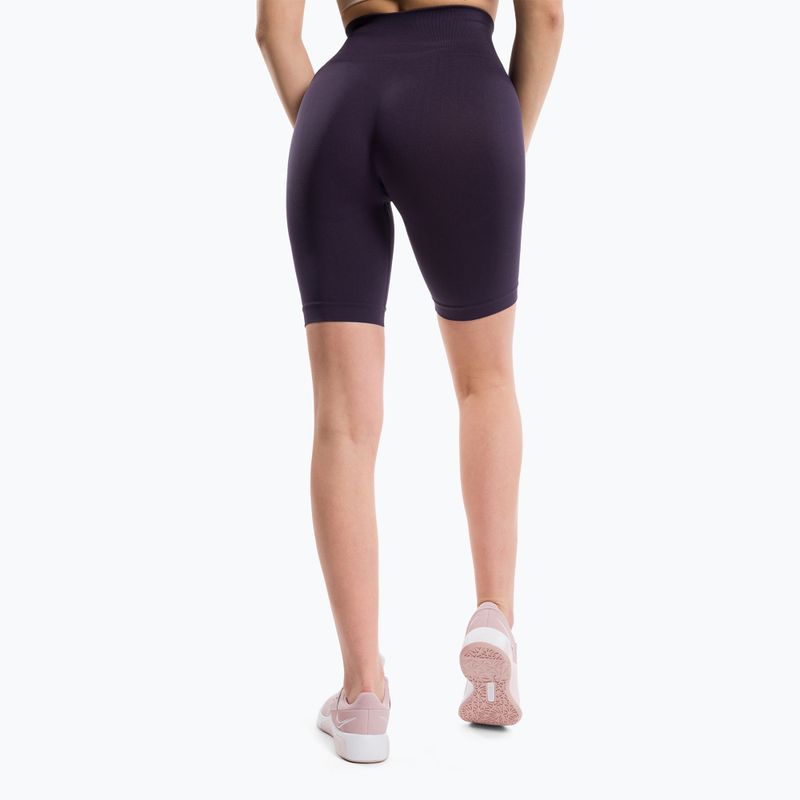 Moteriški treniruočių šortai Gym Glamour Flexible Eclipse 438 3