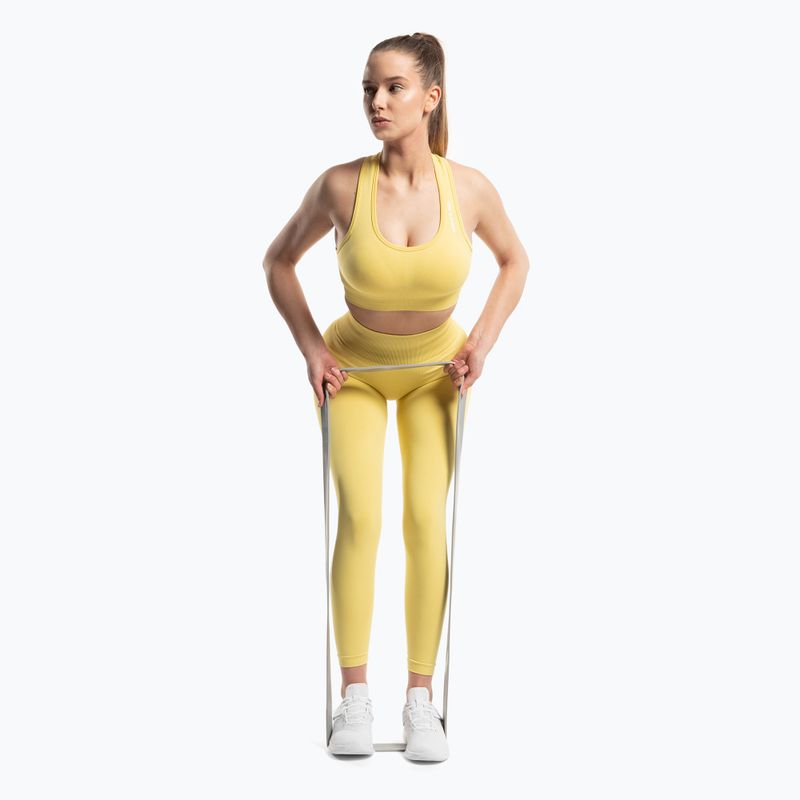 Sporto salė Glamour Compress Golden Hour fitneso liemenėlė 459 2