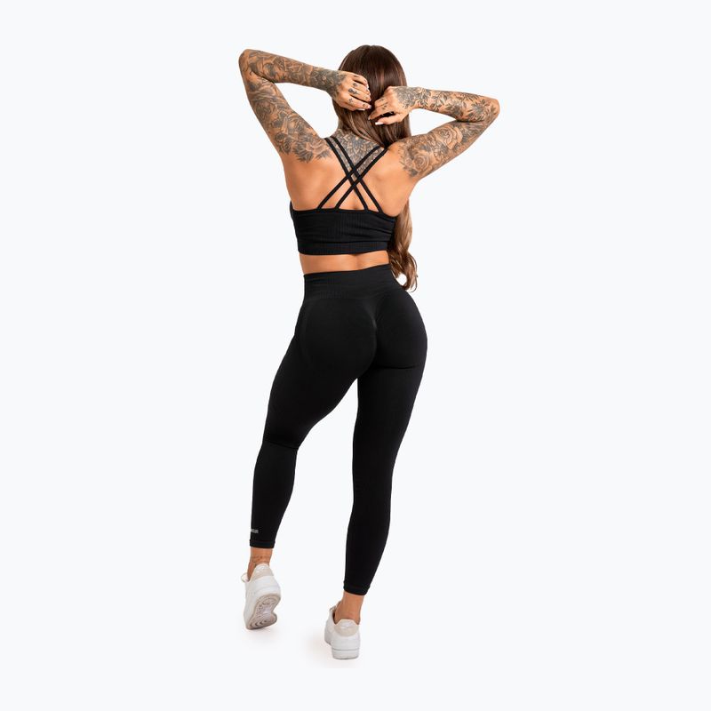 Moteriškos treniruočių tamprės Gym Glamour Push Up 2.0 black 3