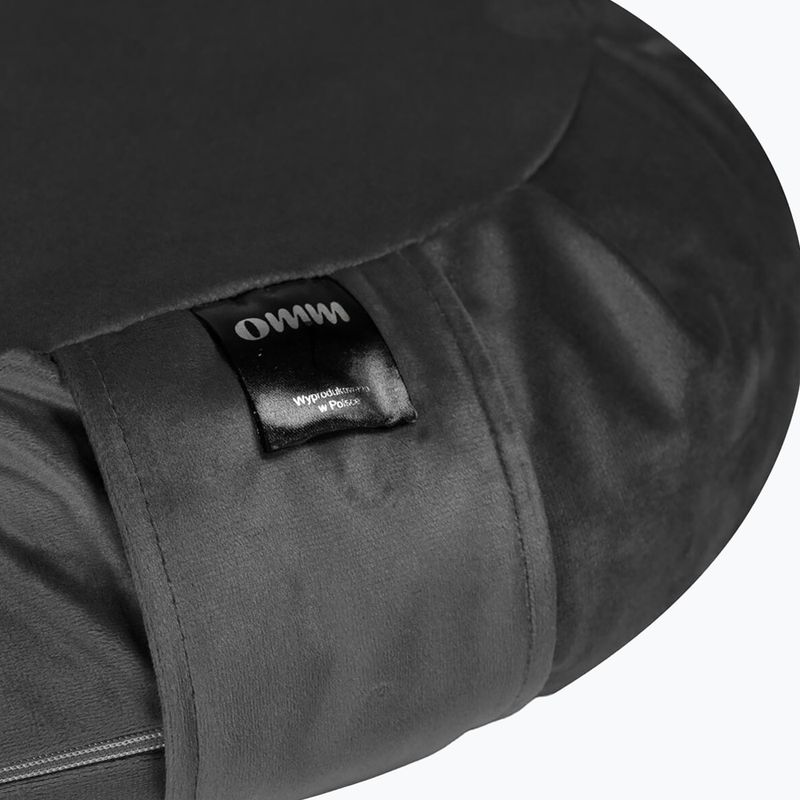 Meditacijos pagalvėlė OMM YOGA Zafu grey 3