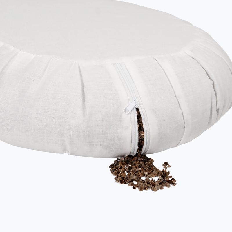 Meditacijos pagalvėlė OMM YOGA Zafu grey 4