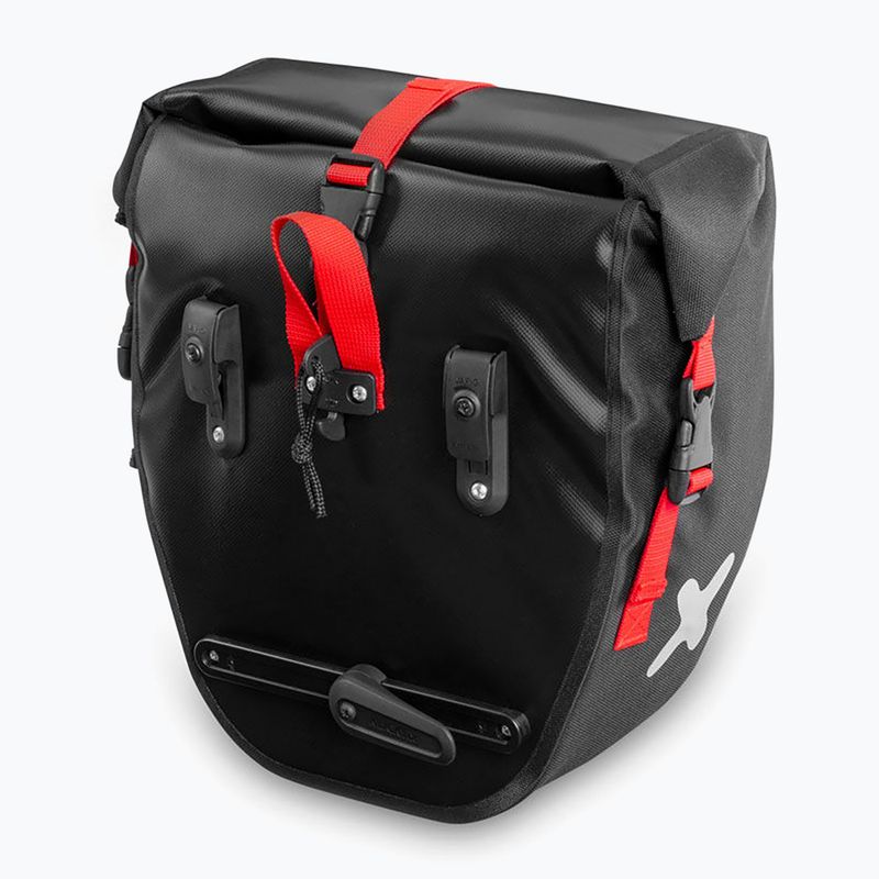 Dviračio krepšys Extrawheel Rider 2 x 15 l black 2