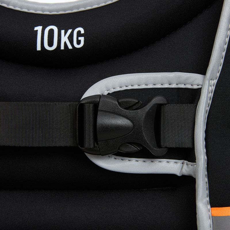 XTREXO 10 kg svorio treniruočių liemenė juoda WV-10 5