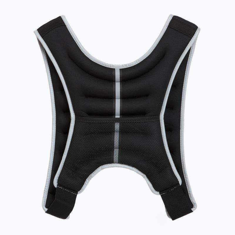 XTREXO 8 kg svorio treniruočių liemenė juoda WV-08 3