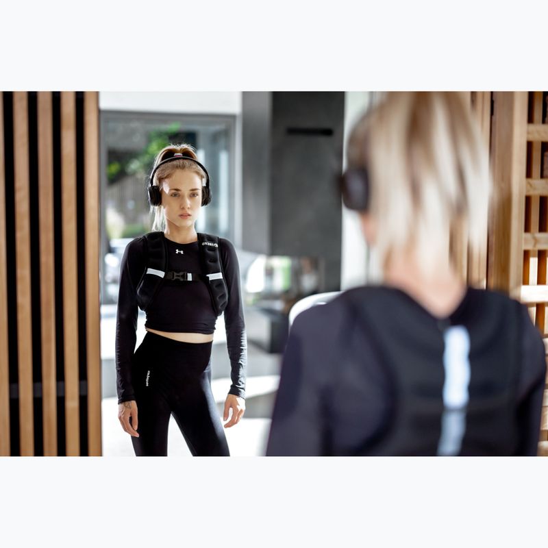 XTREXO 5 kg svorio treniruočių liemenė juoda WV-05 7