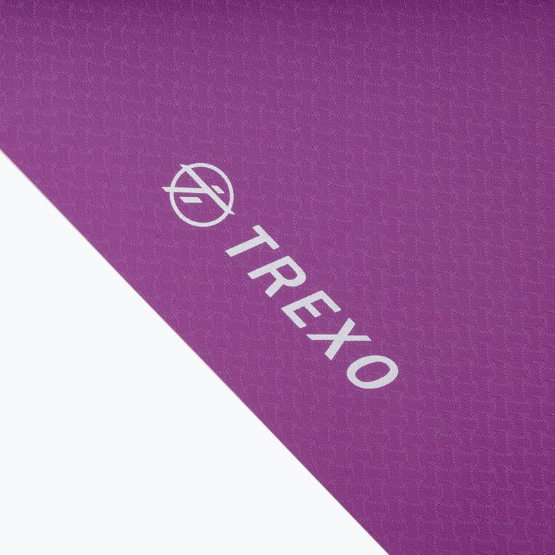 TREXO jogos kilimėlis TPE 2 6 mm rožinės spalvos YM-T02R 3