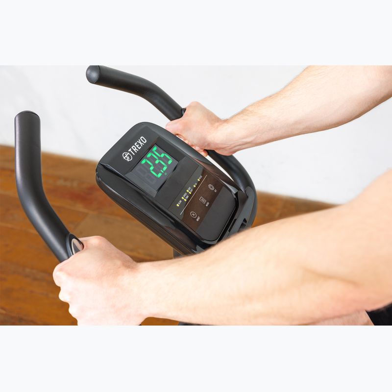 XTREXO Hex stacionarus dviratis juodas EB-H02 6