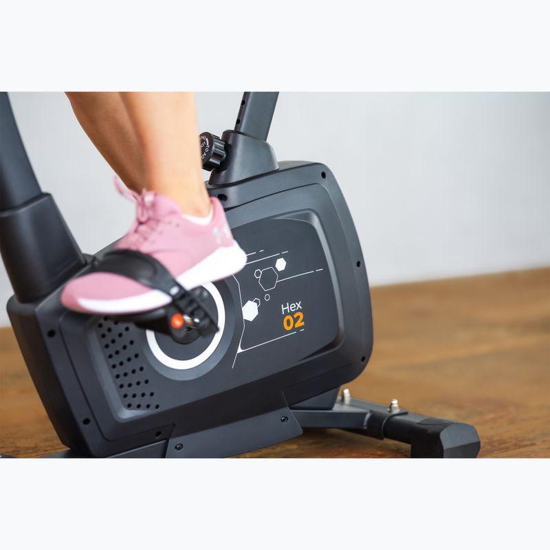 XTREXO Hex stacionarus dviratis juodas EB-H02 7