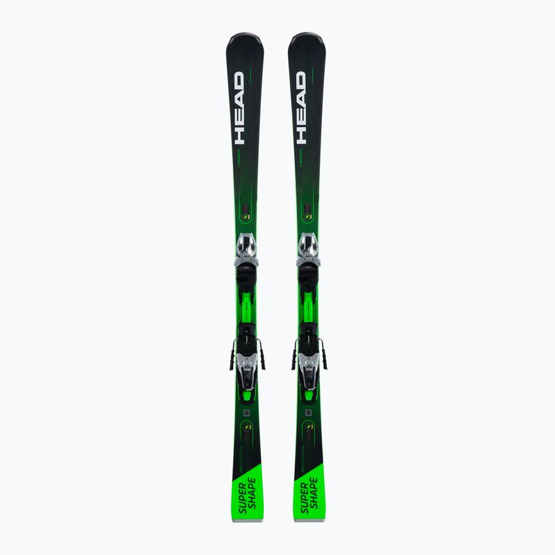 HEAD Supershape e-Magnum SW SF-PR + Protector PR 13 green 313301/100880 kalnų slidės