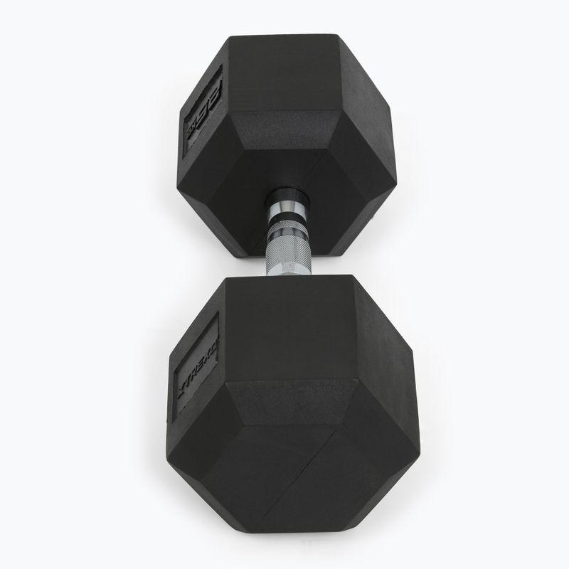 XTREXO Hex HXD250 gumuoti hanteliai 25 kg 6