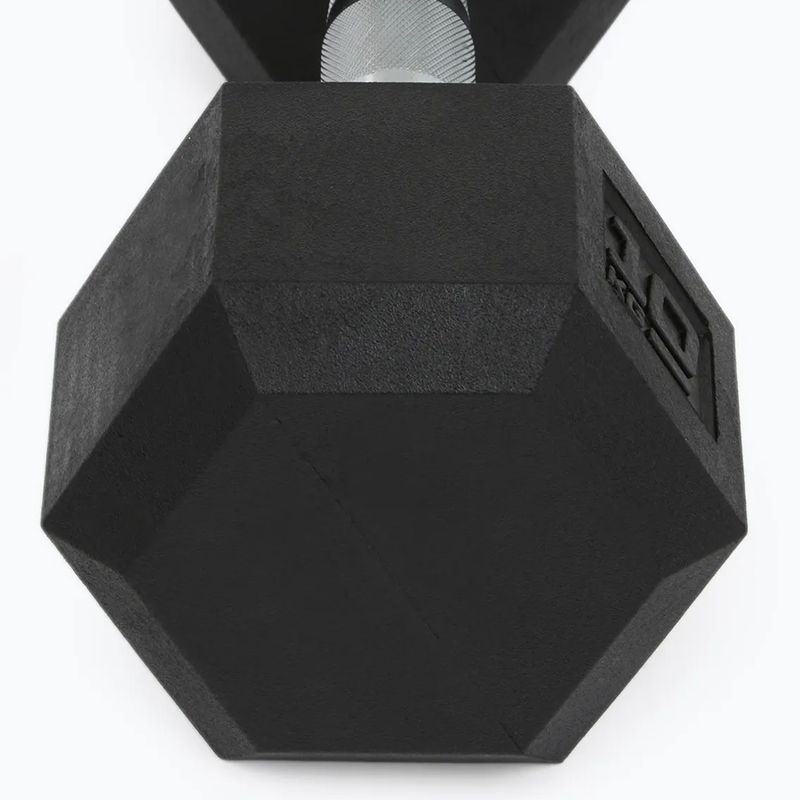 XTREXO Hex HXD100 gumuoti hanteliai 10 kg 6