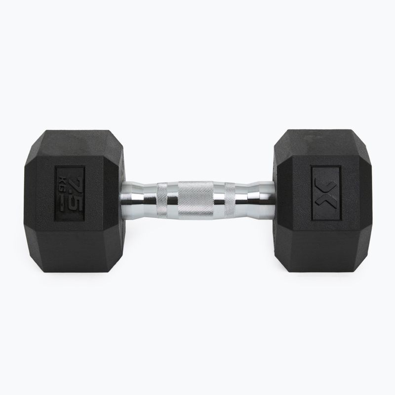 XTREXO Hex HXD75 gumuoti hanteliai 7,5 kg 7