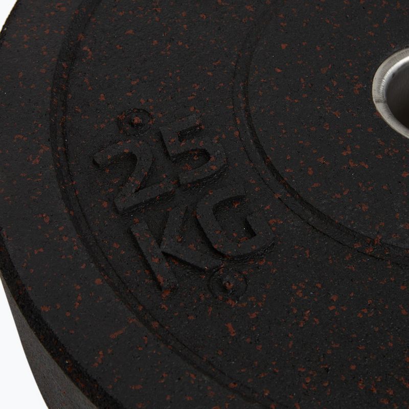 XTREXO olimpinis svoris su buferiu juodas TRX-BMP025 25 kg 4