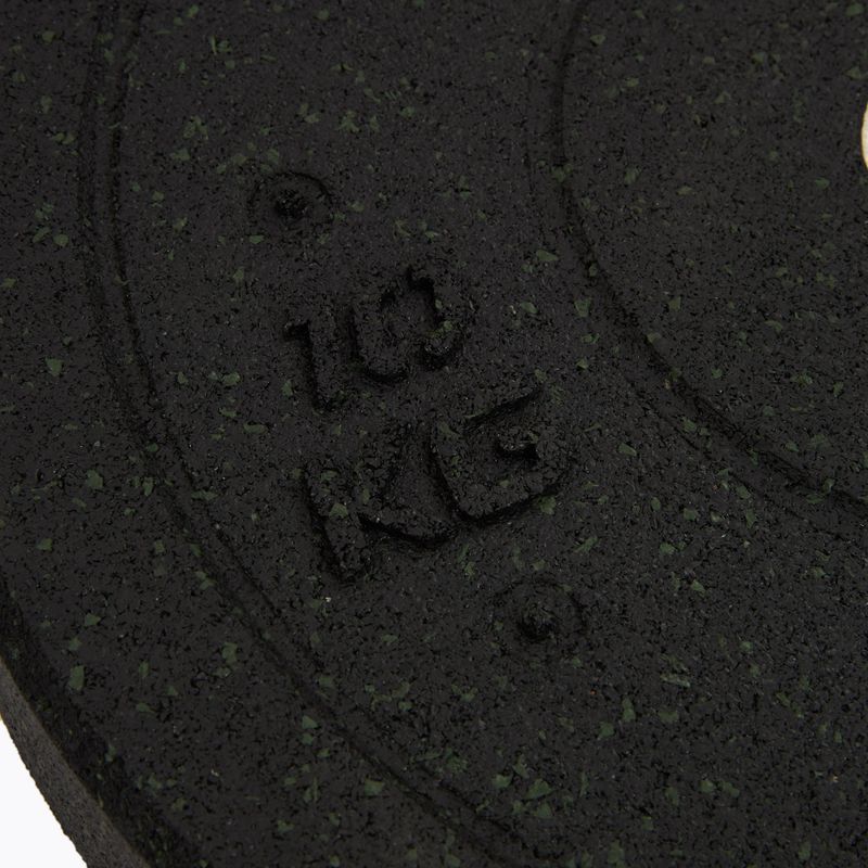 XTREXO olimpiniai svarmenys su buferiu juodi TRX-BMP010 10 kg 4