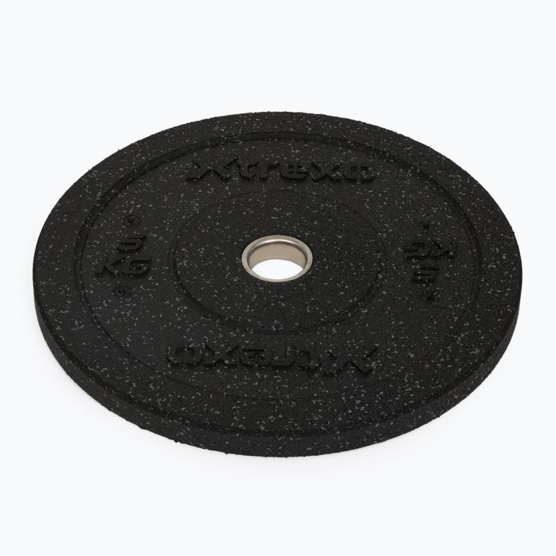 XTREXO olimpiniai svarmenys su buferiu juodi TRX-BMP005 5 kg