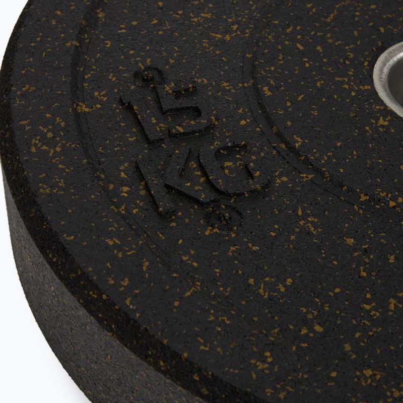 XTREXO olimpinis svoris juodos spalvos TRX-BMP015 15 kg 4