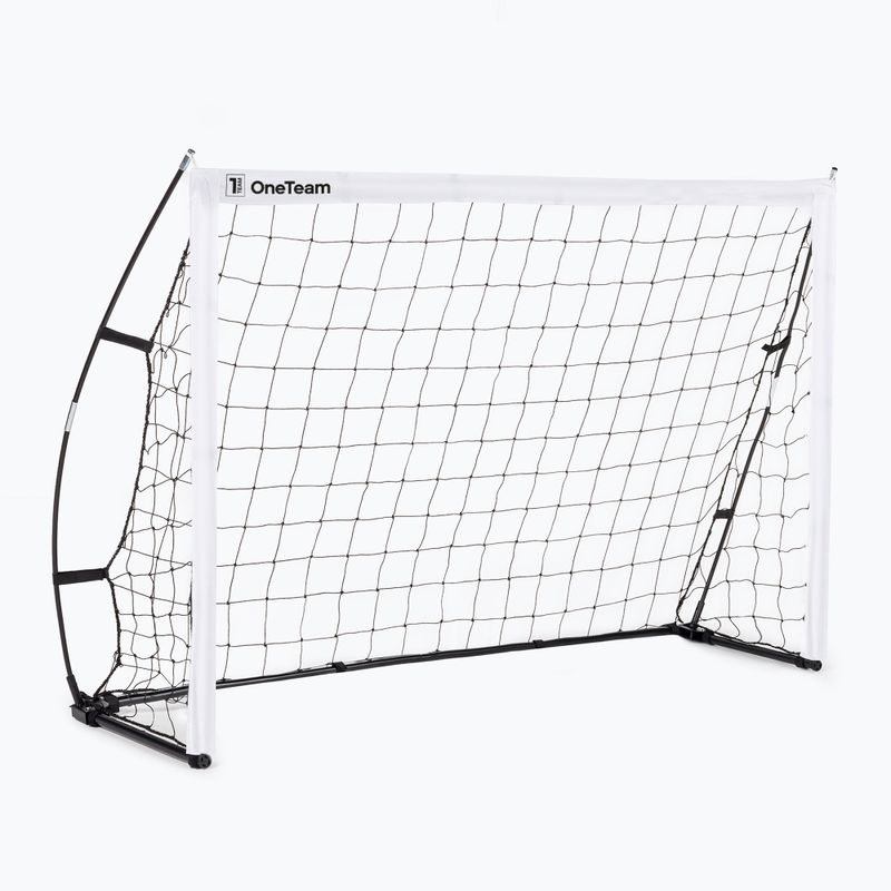 OneTeam Flex futbolo vartai 180 x 120 cm balti OT-SNG1812