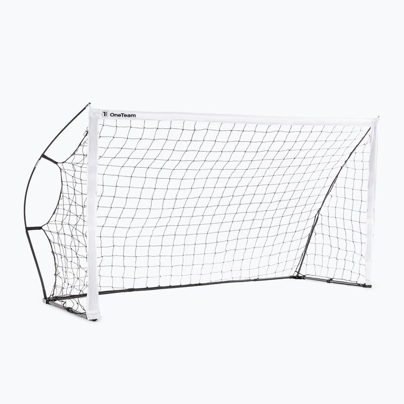 OneTeam Flex futbolo vartai 300 x 155 cm balti OT-SNG3015