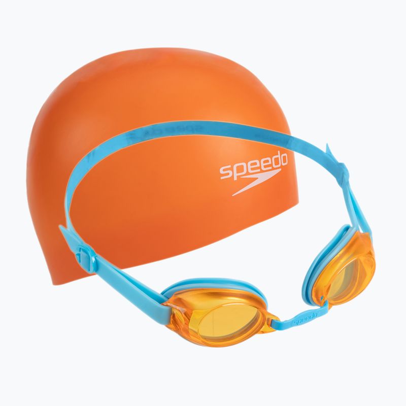 Speedo Jet V2 vaikiškas plaukimo rinkinys mėlynas 8-09302B996