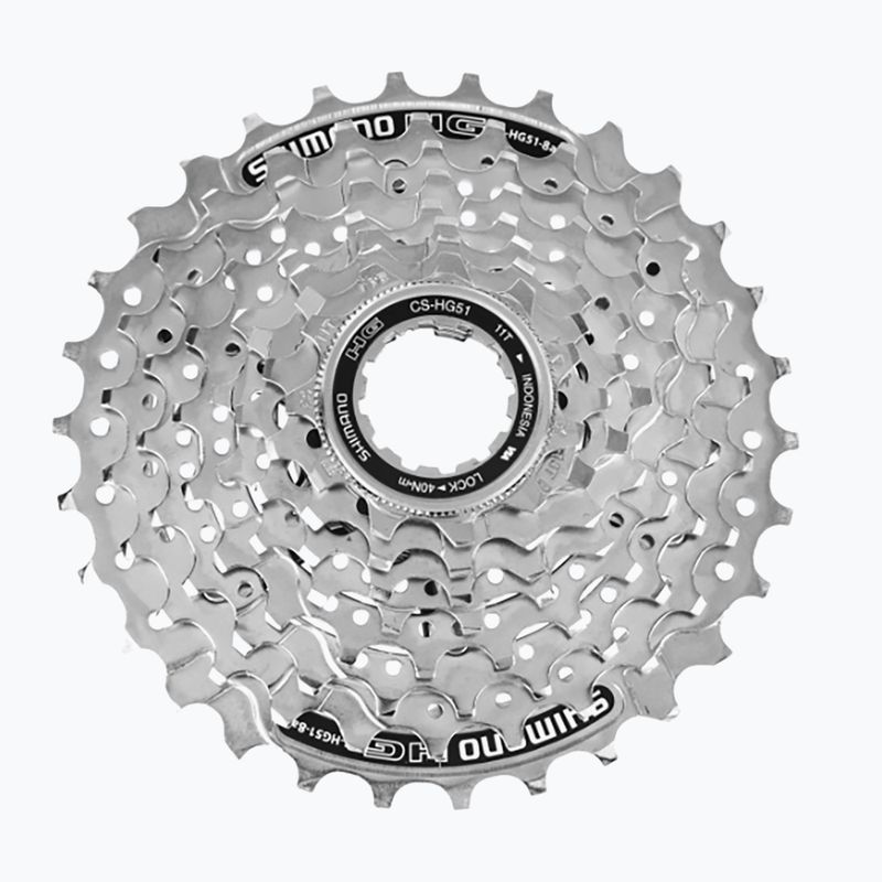 "Shimano CS-HG51" 8 eilių dviračių kasetė 11-30