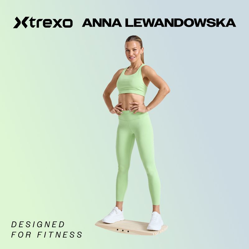 Balansavimo lenta + kilimėlis + volelis XTREXO BBS01 mėlyna/oranžinė 2