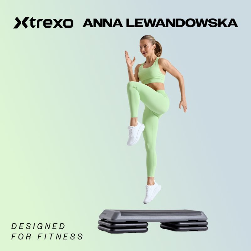 XTREXO aerobikos žingsniamatis TXO-B4W008 rožinės spalvos 2