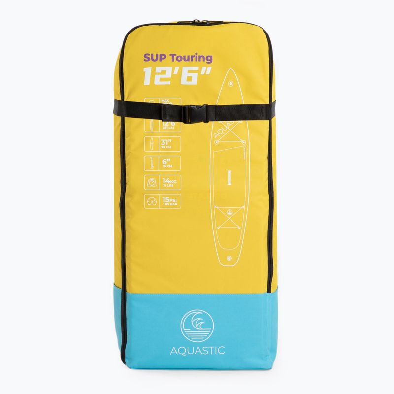 Lentos kuprinė SUP AQUASTIC Touring 12'6" geltona 2