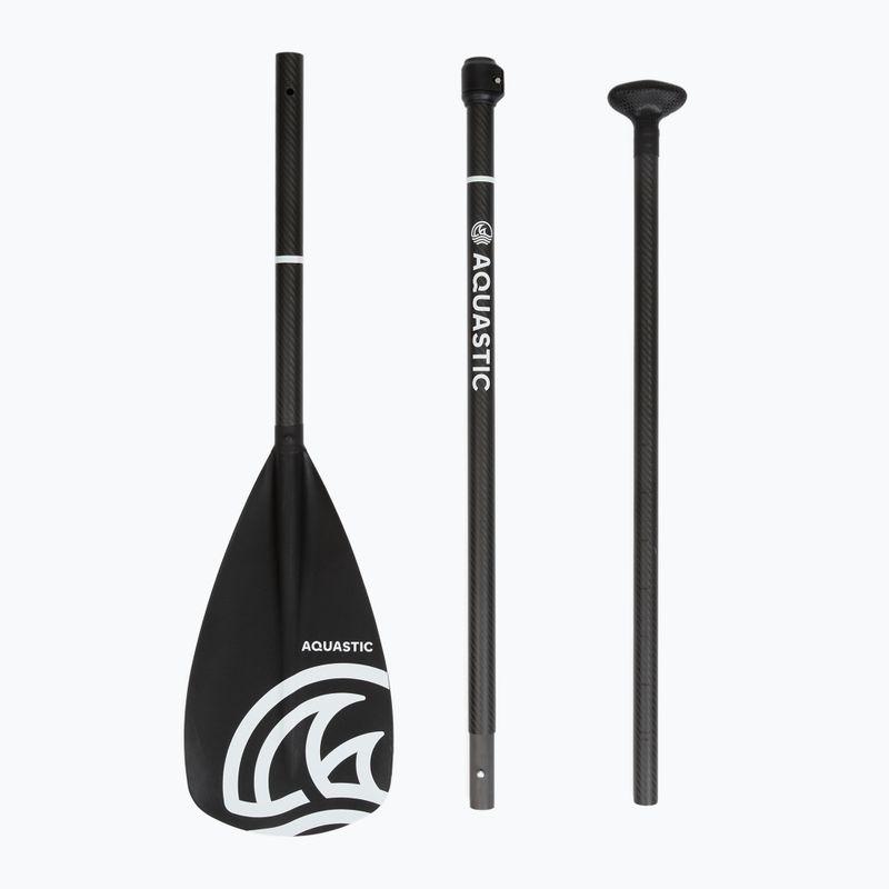 Irklas SUP 3-jų dalių AQUASTIC SUP Pluoštas + Anglis juodas 4