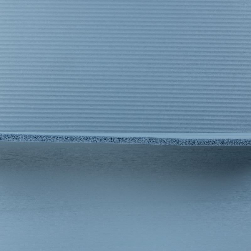 Pratimų kilimėlis XTREXO NBR 15 mm su diržu mėlynas 10