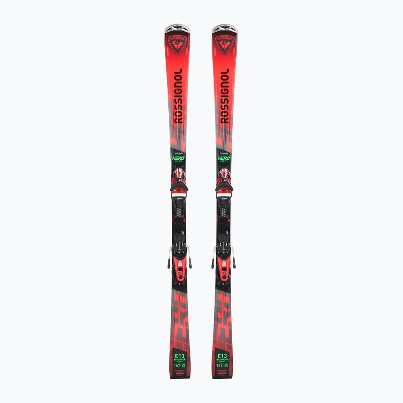 Kalnų slidės Rossignol Hero Elite ST TI K + apkaustai NX 12 Konect GW