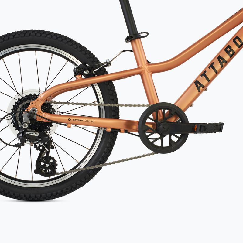 Vaikiškas dviratis ATTABO RASH 20" vario spalvos 6