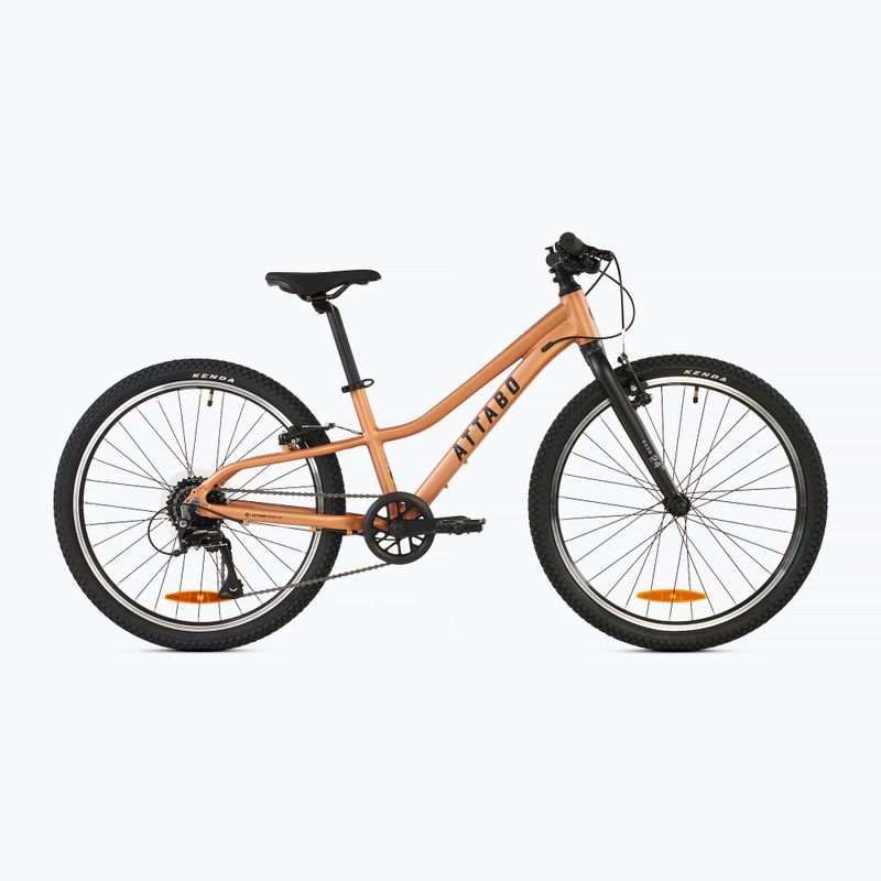 Vaikiškas dviratis ATTABO RASH 24" vario spalvos 12