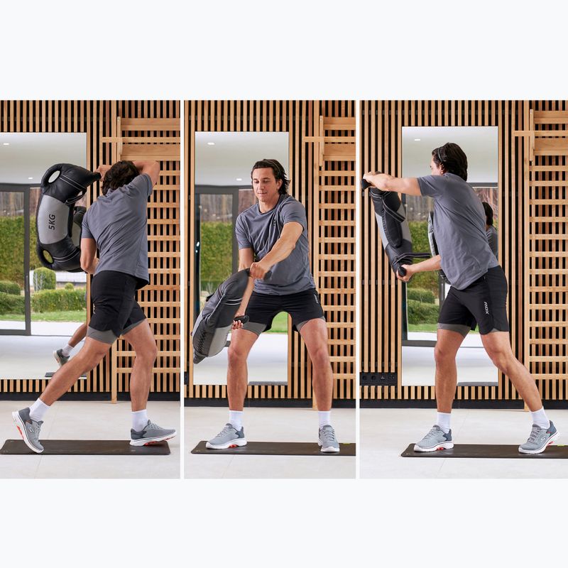 Bulgarų krepšys XTREXO 5 kg juodas 12