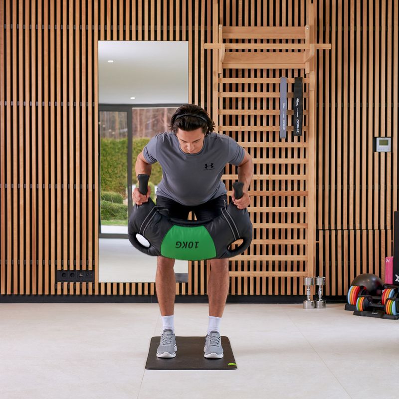 Bulgarų krepšys XTREXO 10 kg juodas 9