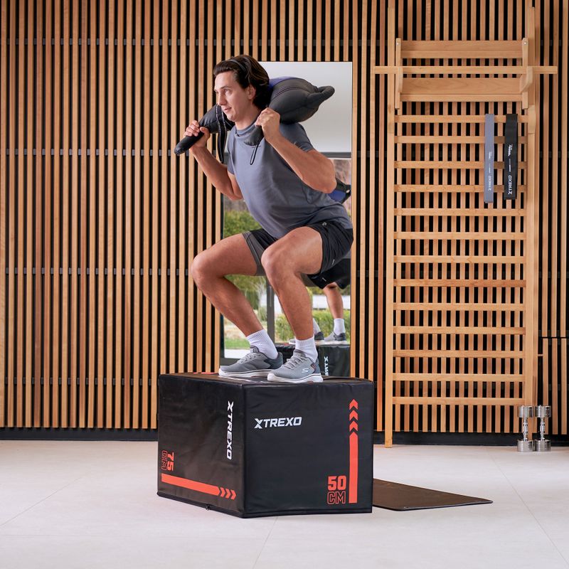 Bulgarų krepšys XTREXO 20 kg juodas 10