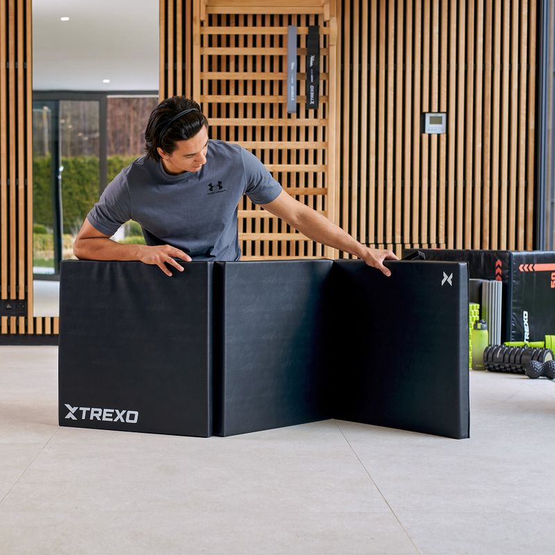 Gimnastikos čiužinys XTREXO juodas 11