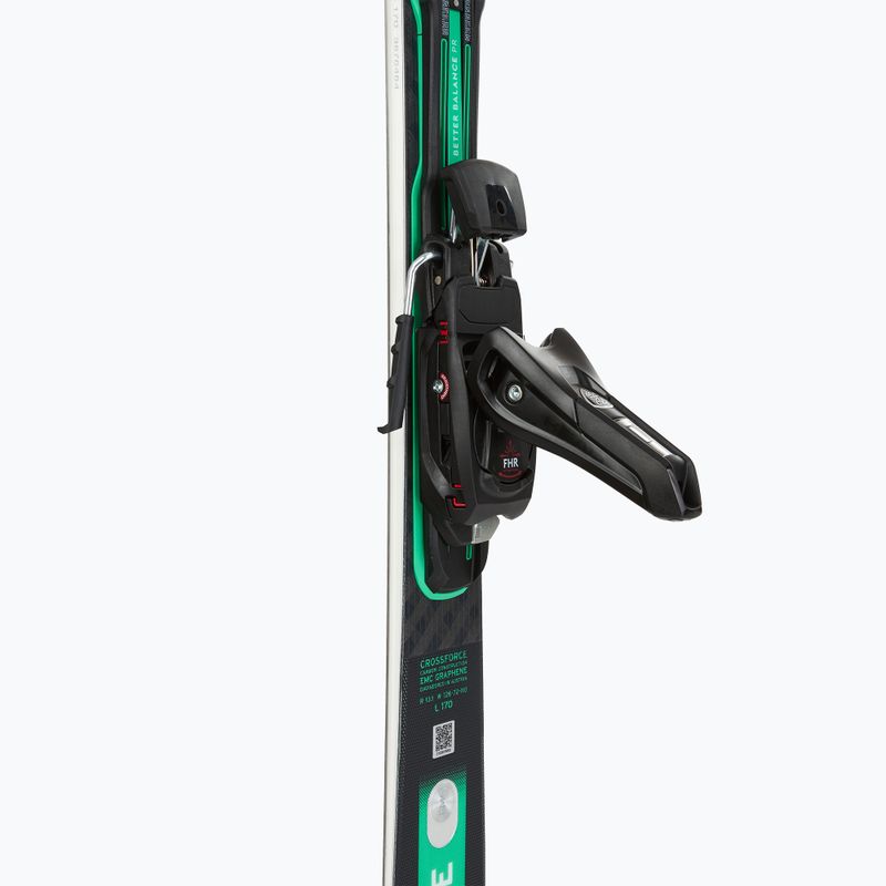Kalnų slidės HEAD Supershape e-Magnum SW BB-PR + apkaustai Protector PR 13 GW black/green 5