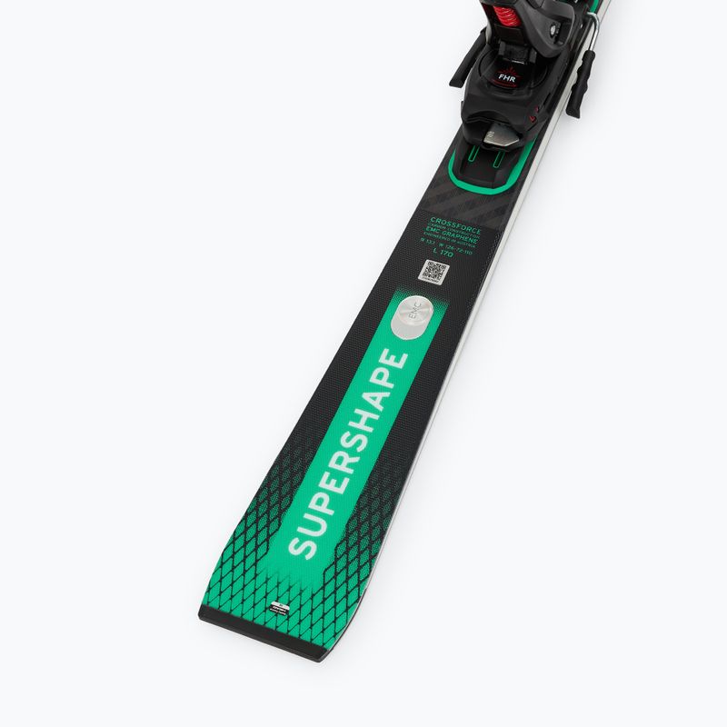 Kalnų slidės HEAD Supershape e-Magnum SW BB-PR + apkaustai Protector PR 13 GW black/green 7
