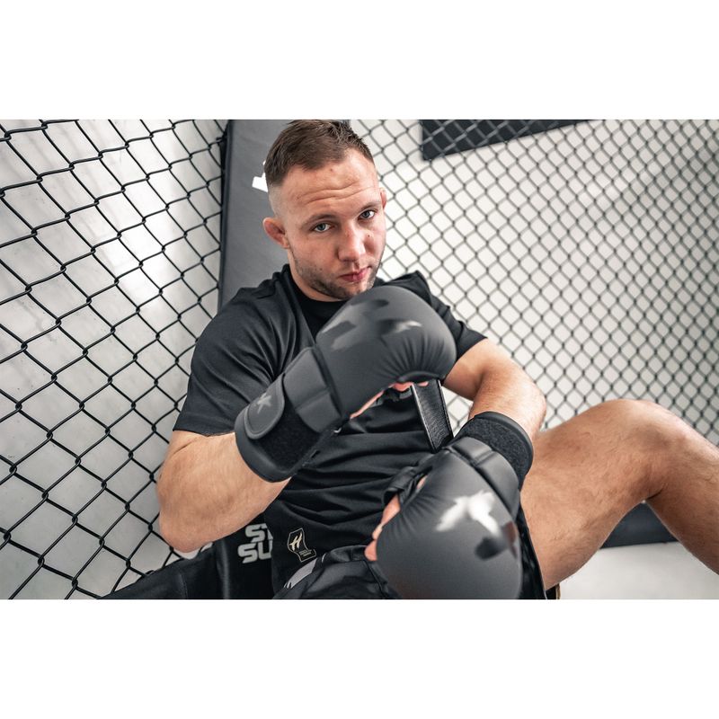 Sparingo pirštinės MMA HOOK FIGHTING TX0-B4M0014 juodos 8