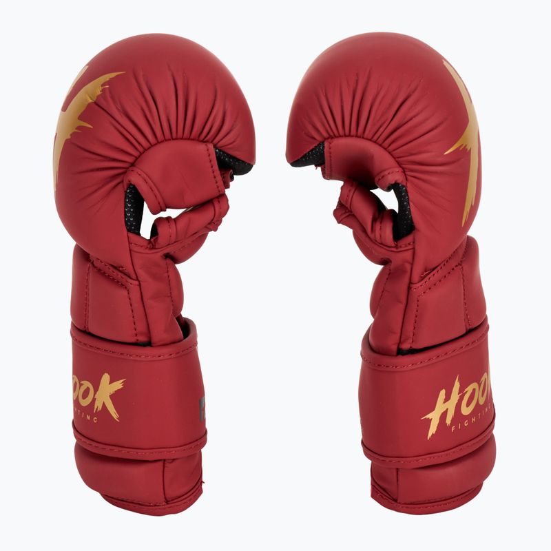 Sparingo pirštinės MMA HOOK FIGHTING TX0-B4M0016 raudonos 5