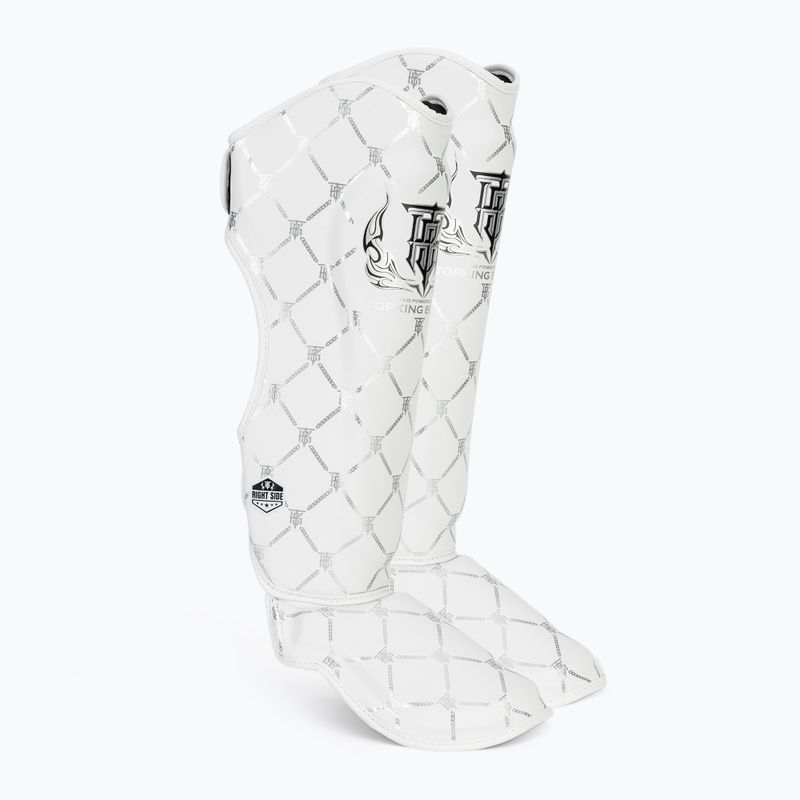Blauzdų ir pėdų apsaugos Top King Chain white/silver