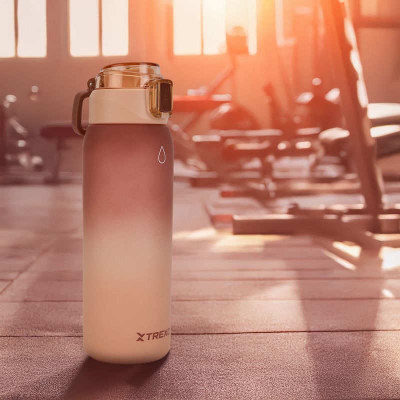 Bidonas XTREXO Haust 1000 ml rudas 5