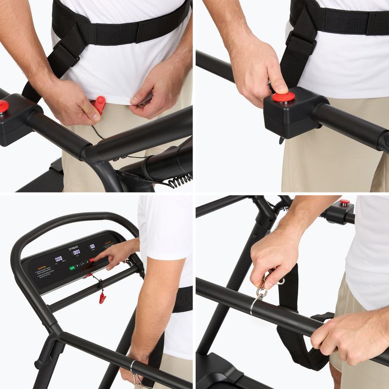 Elektrinis bėgimo takelis XTREXO R300 black 8