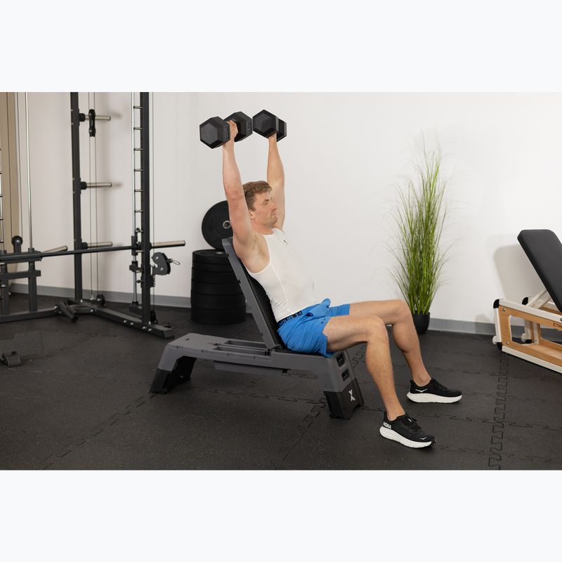 TREXO aerobikos steperis TXO-B4W0010 pilkas 3