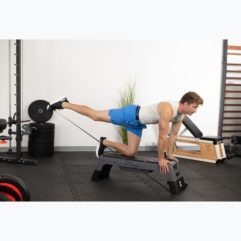 XTREXO aerobikos steperis TXO-B4W0010 pilkas 5