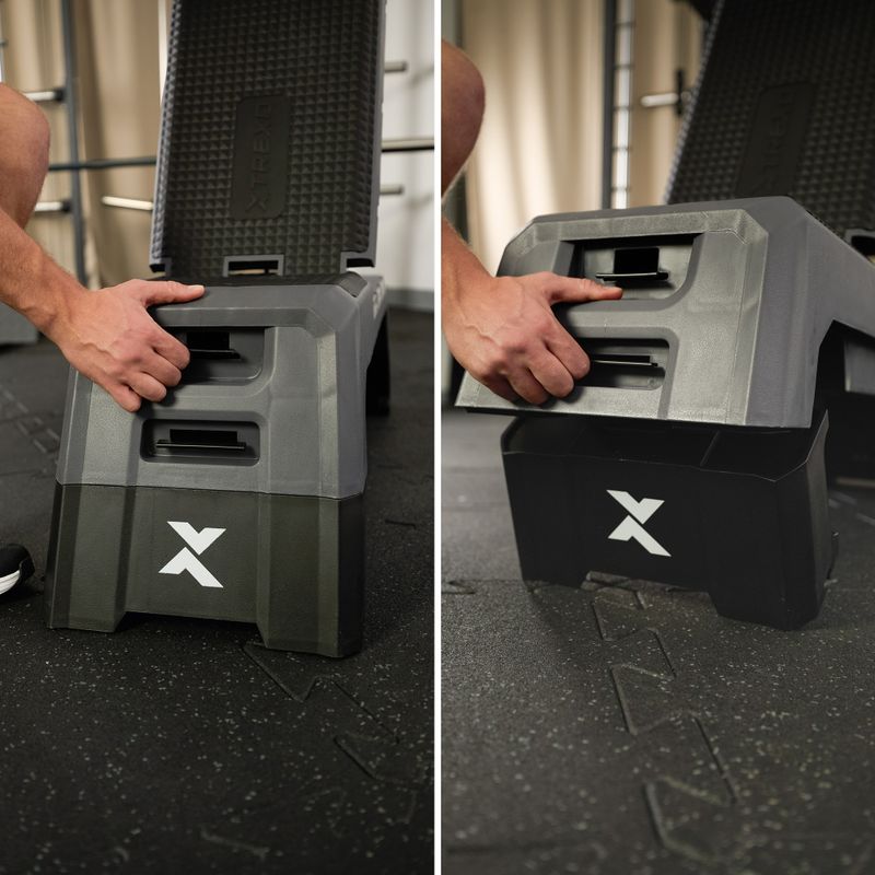 TREXO aerobikos steperis TXO-B4W0010 pilkas 8