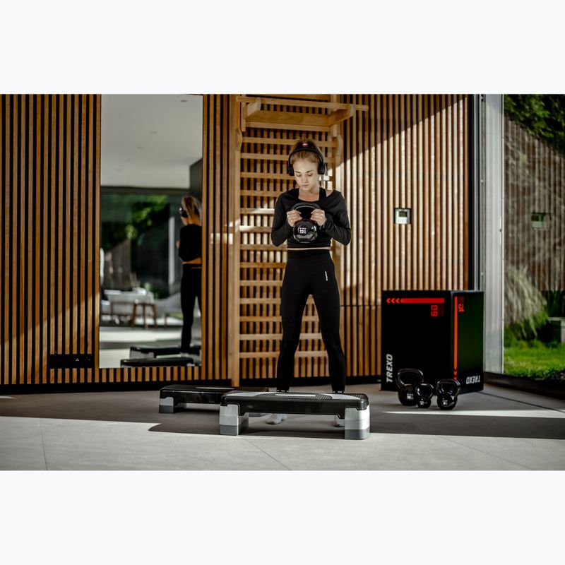 XTREXO aerobikos žingsniamatis TXO-B4W008 pilkas 3