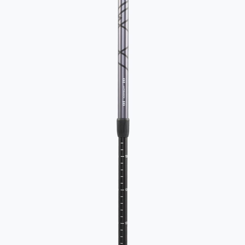 Reguliuojamos juodos spalvos KADVA Aruku nordic walking lazdos 9