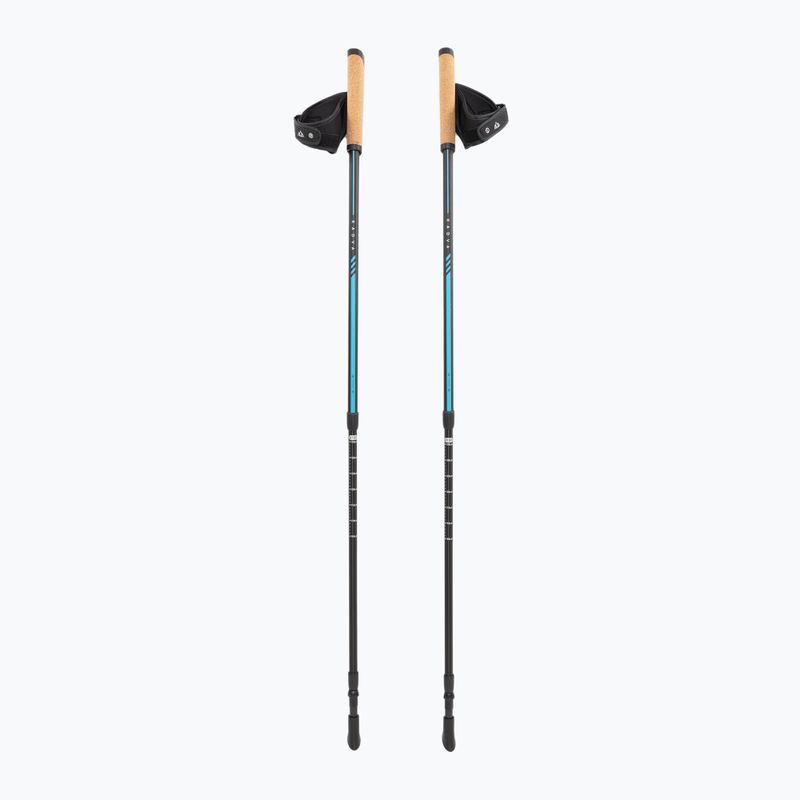 Reguliuojamos mėlynos KADVA Luna nordic walking lazdos 3